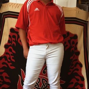 ADIDAS GOLF HALF BUTTON UP